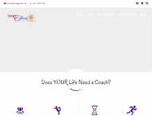 Tablet Screenshot of innereffectslifecoaching.com